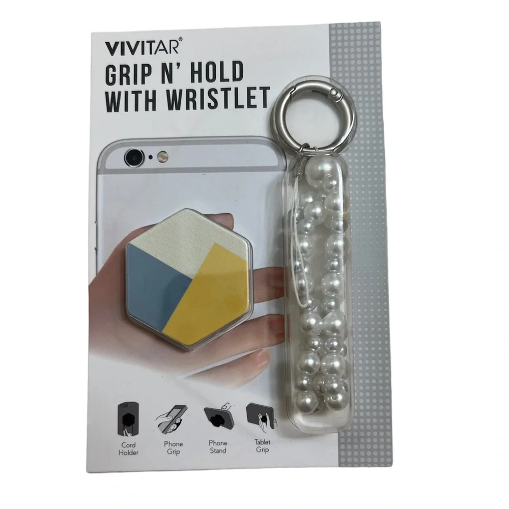 Target bullseye phone grip